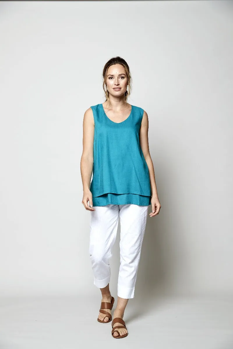 Plain Double Layer Vest