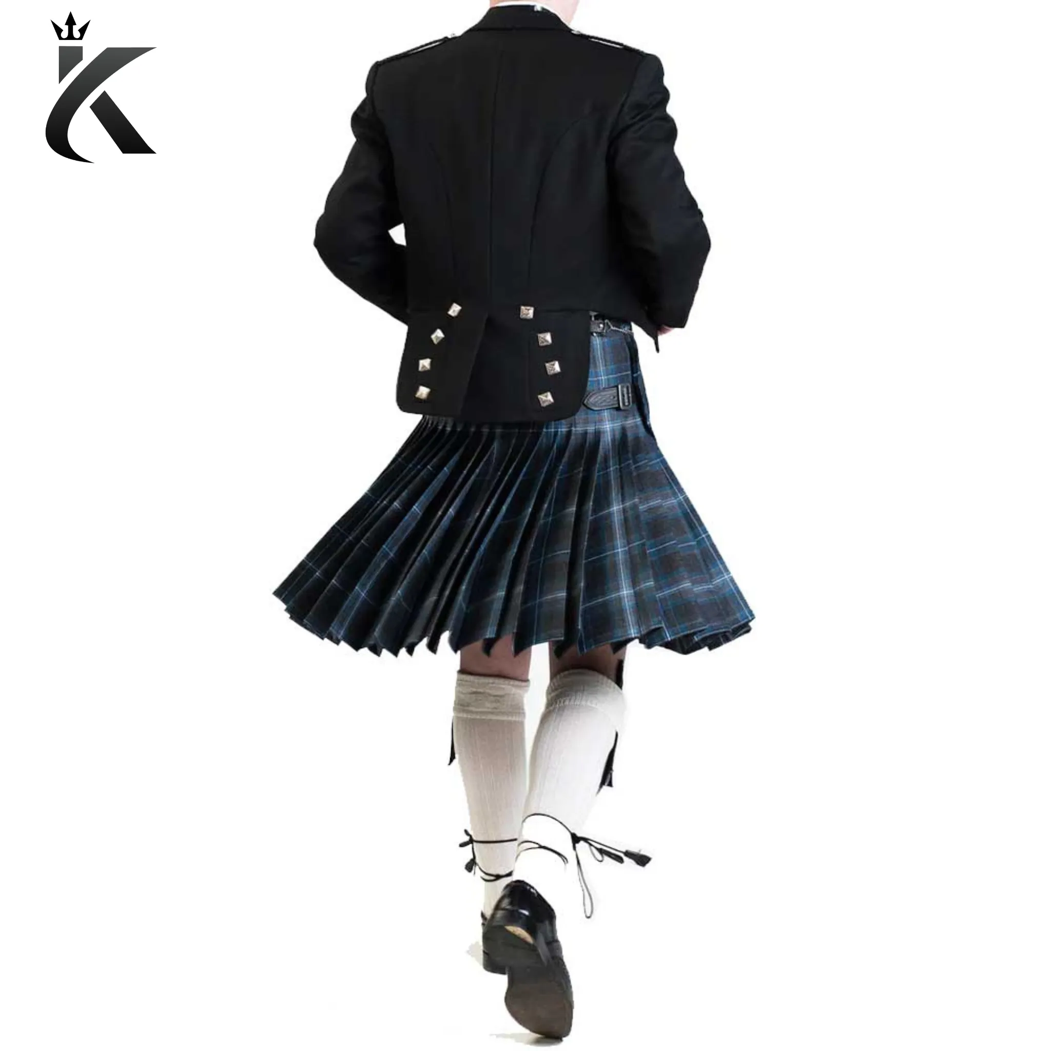 Premium Quality Prince Charlie Kilt Outfit - Premium Tweed