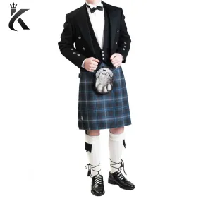 Premium Quality Prince Charlie Kilt Outfit - Premium Tweed