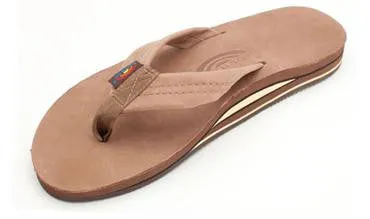 Rainbow Sandals Men's Dark Brown Premier Leather Double Layer Arch Sandal 302ALTS0DKBR