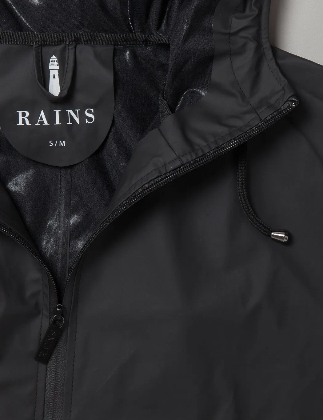 Rains Waterproof Breaker Jacket - Black