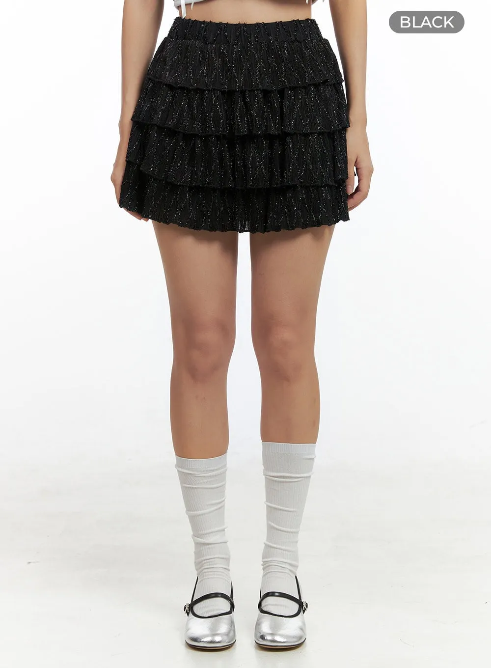 Ruffle Mini Skirt OG407