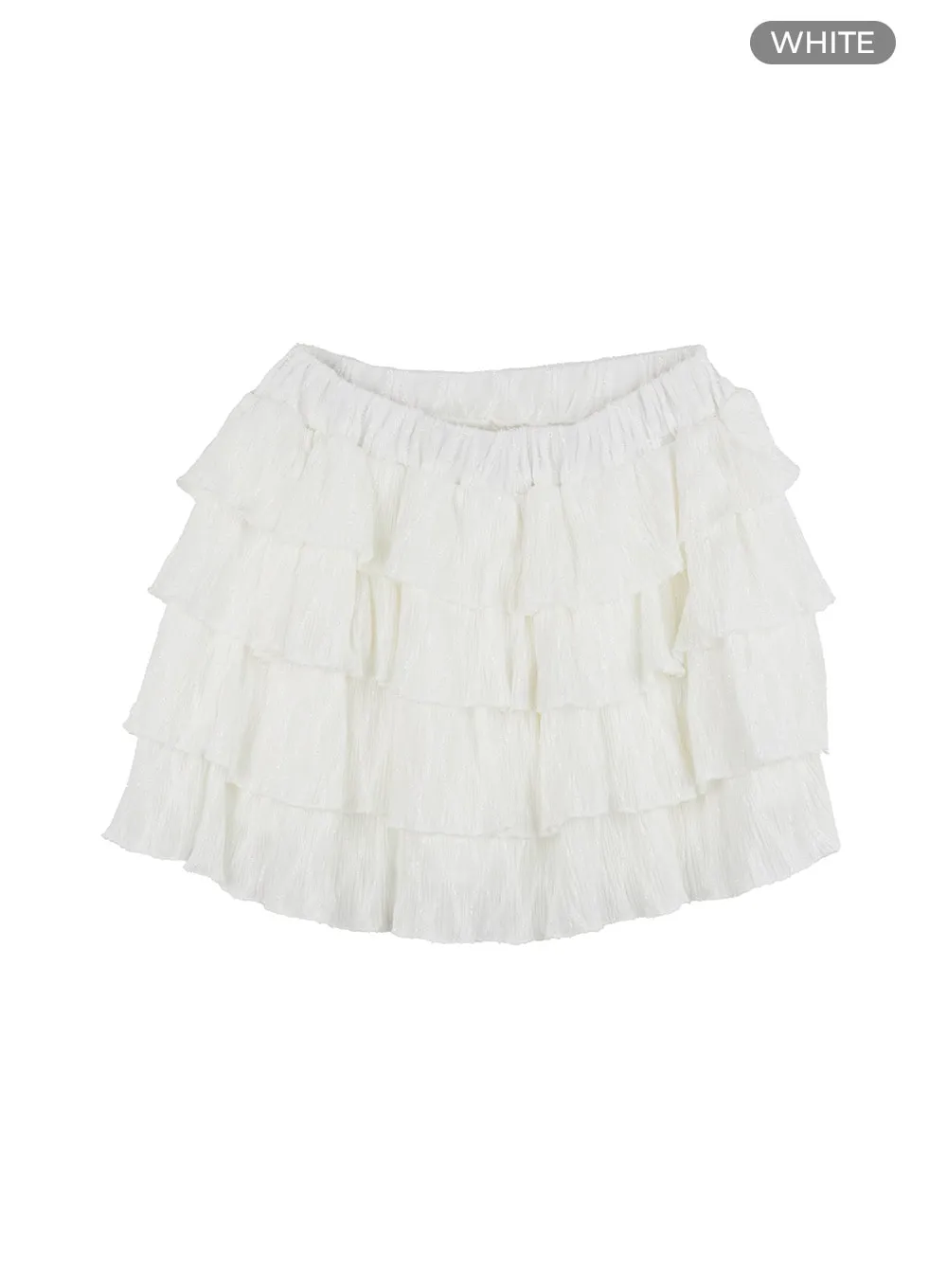 Ruffle Mini Skirt OG407