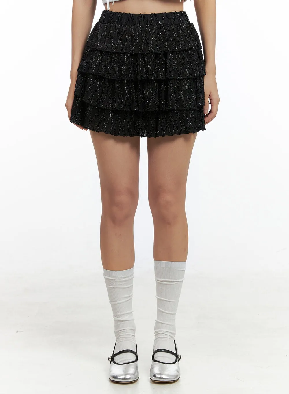 Ruffle Mini Skirt OG407