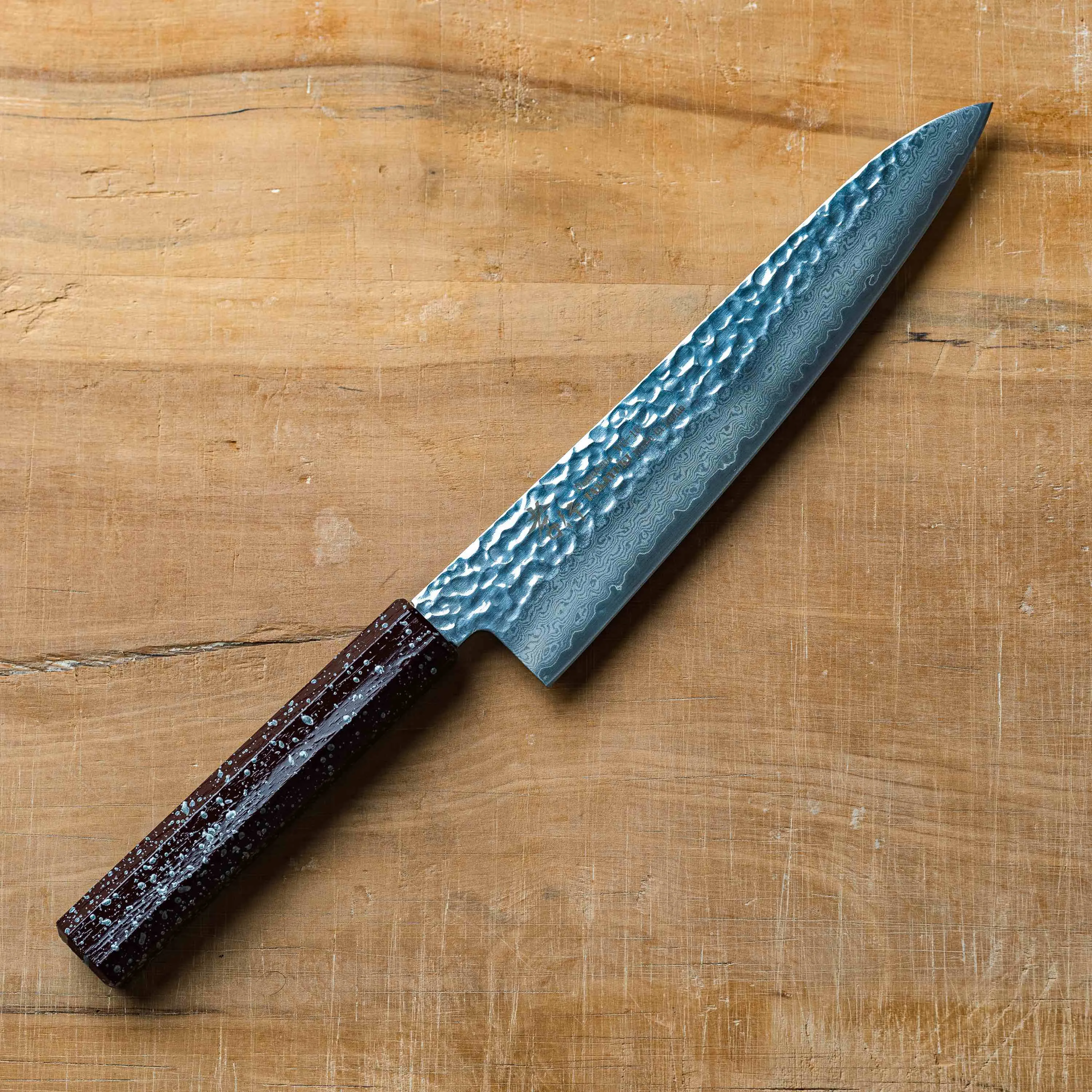 Sakai Takayuki 33 Layer Nanairo Wa-Gyutou 210mm (8.2") w/ Brown Handle