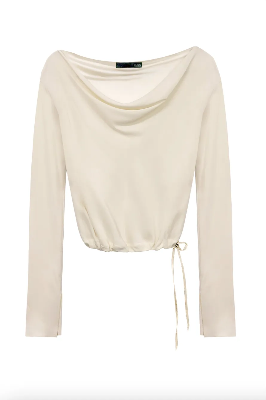 Salacia Long Sleeve Blouse - Mineral