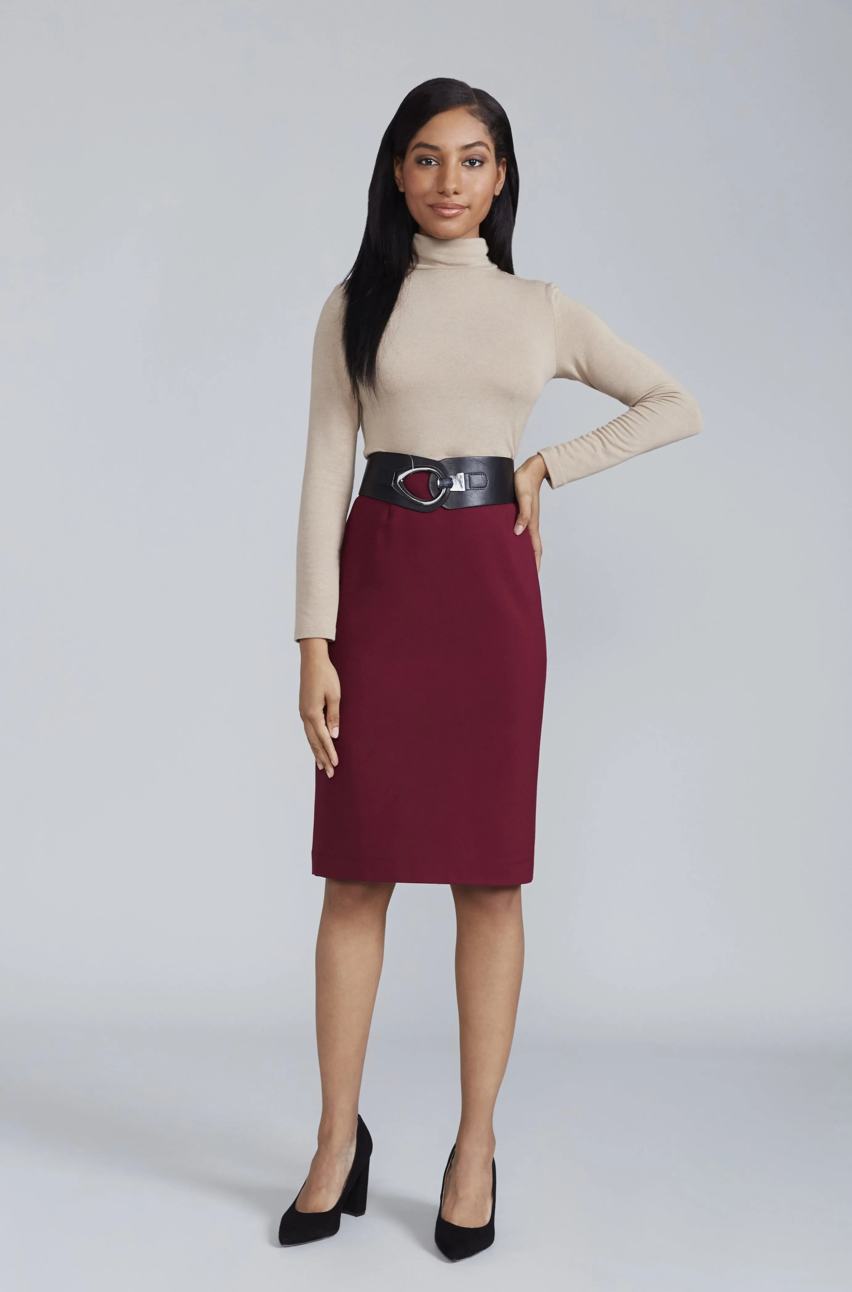 Sanvito Skirt - Merlot