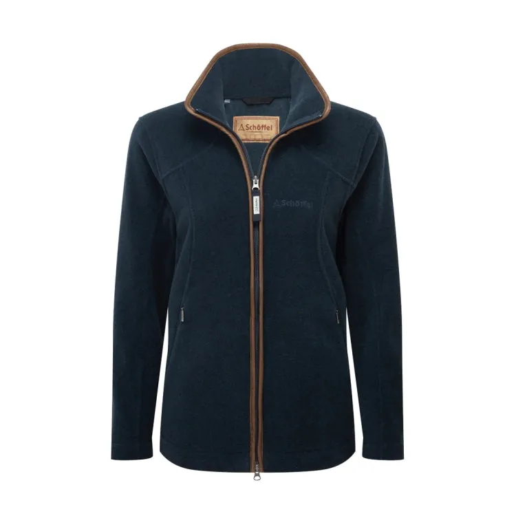 Schoffel Ladies Burley II Fleece Jacket - Petrol Blue