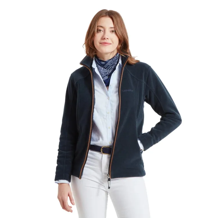 Schoffel Ladies Burley II Fleece Jacket - Petrol Blue