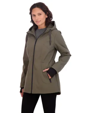 Sebby Collection Sport Women's Soft Shell Jacket with Hood