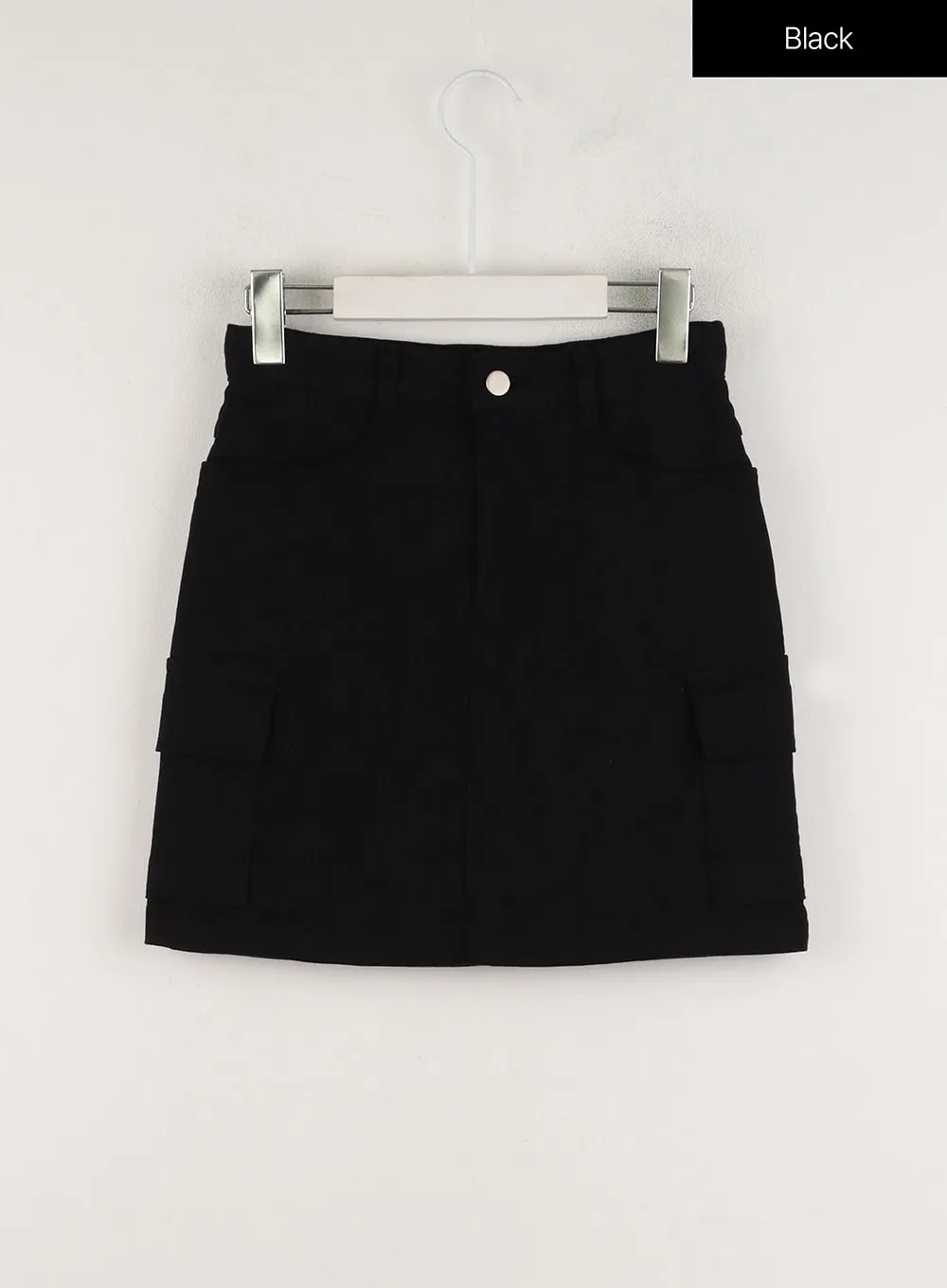 Solid Cargo Mini Skirt OD308