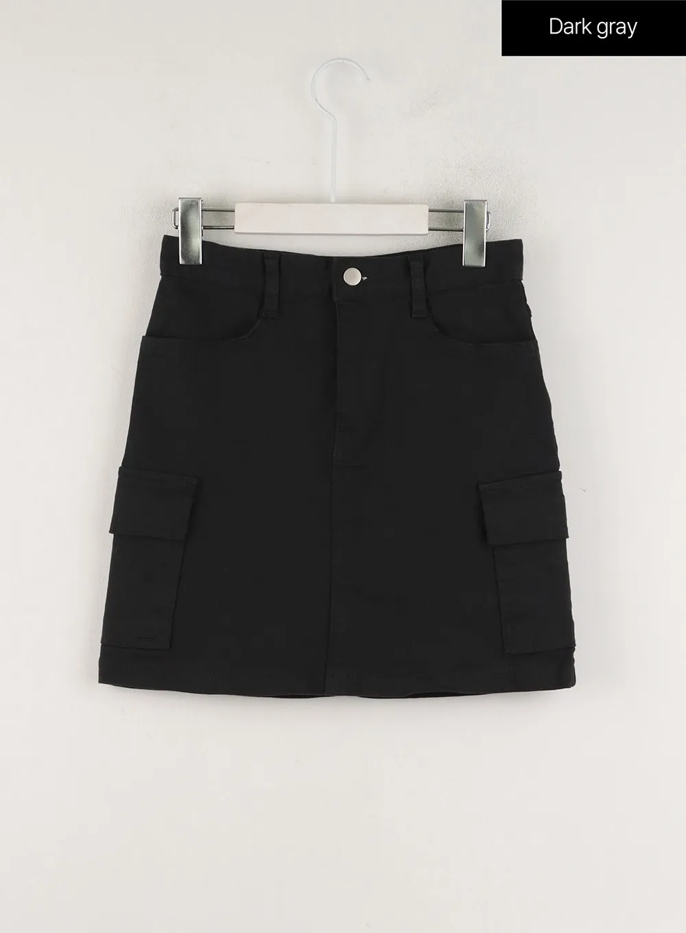 Solid Cargo Mini Skirt OD308