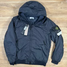 Stone Island Crinkle Reps R-NY Primaloft T-C Jacket in Navy