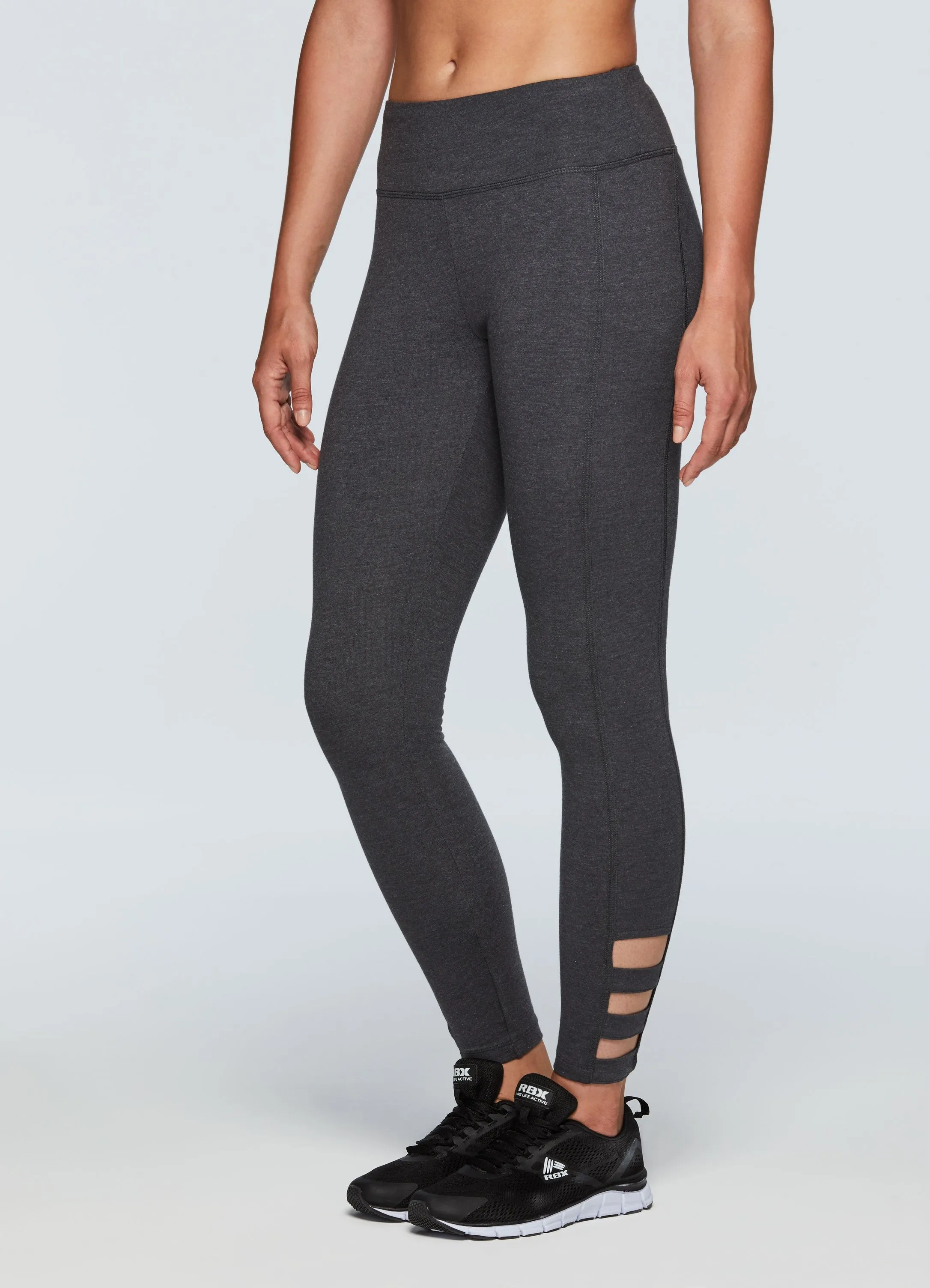 Studio Cotton Spandex Strappy Side Legging