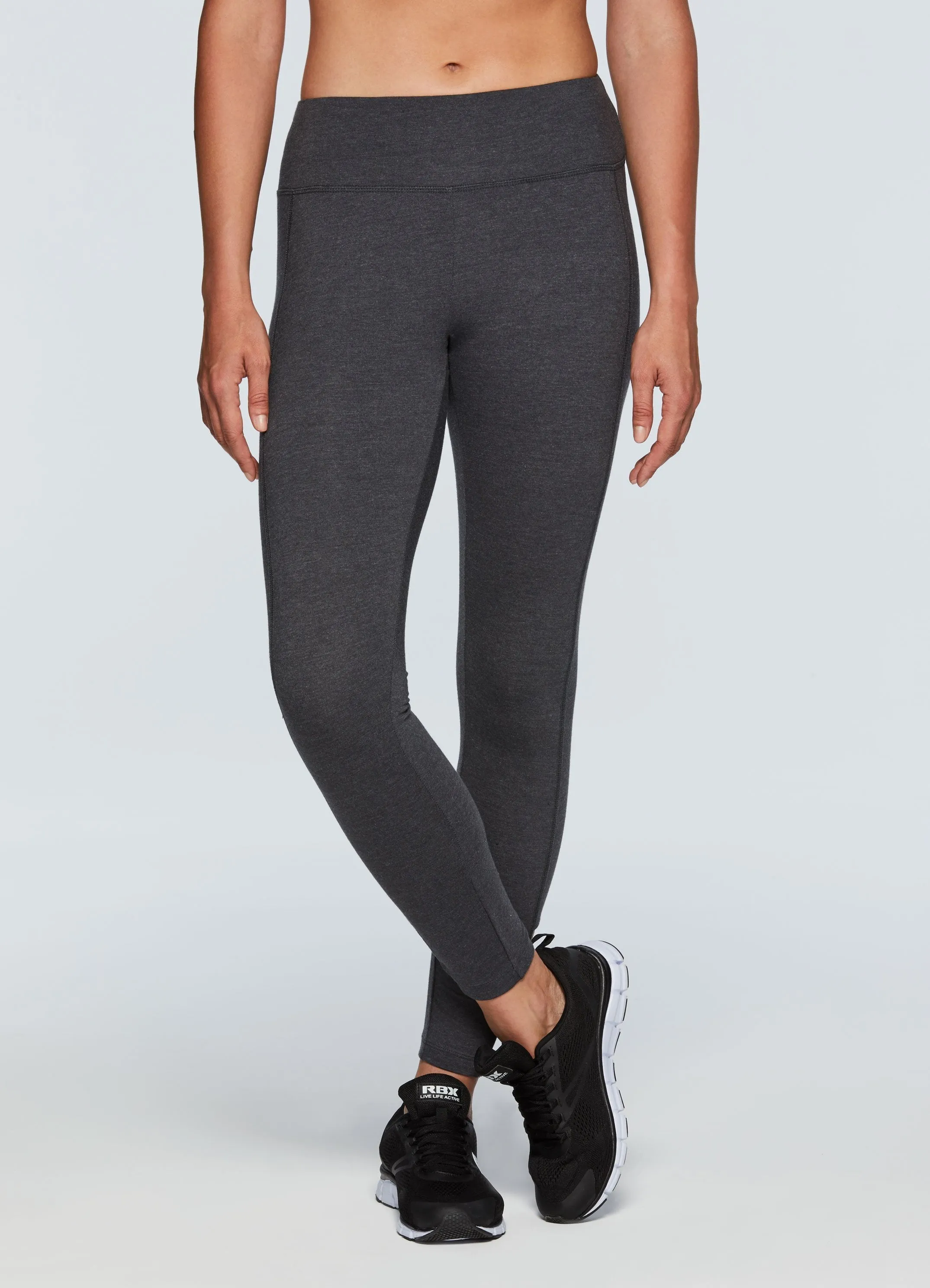 Studio Cotton Spandex Strappy Side Legging