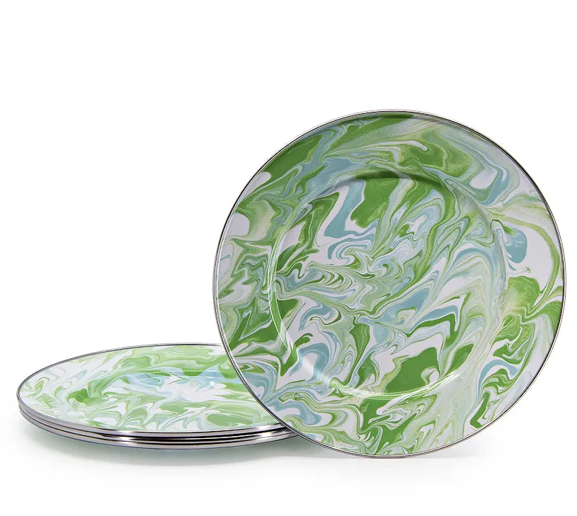 Swirling Seas Porcelain Enamelware Dinnerware