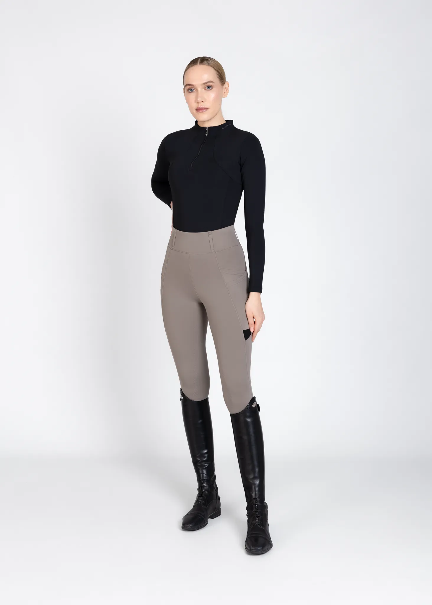 Tech Riding Leggings (Taupe)