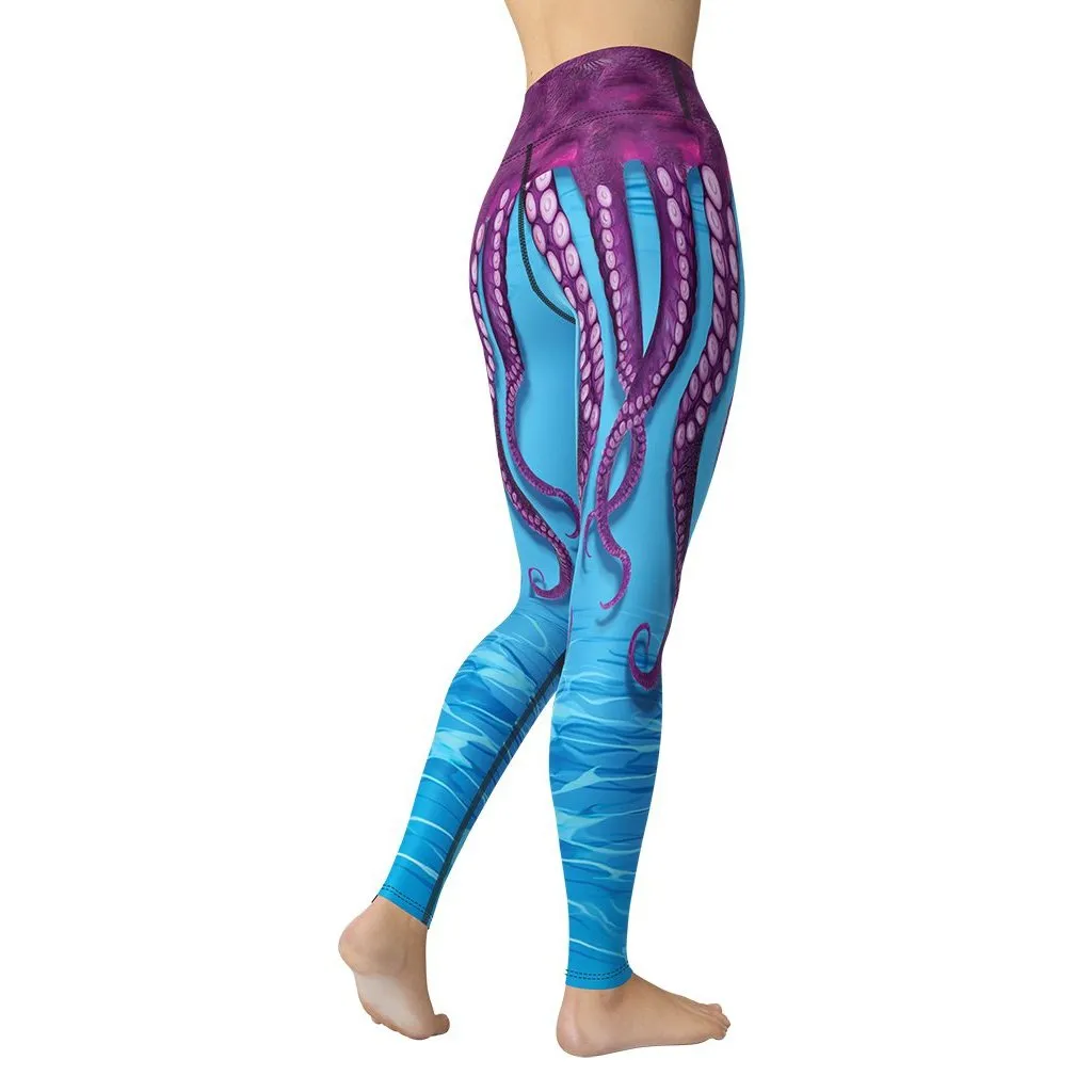 Tentacle Yoga Leggings