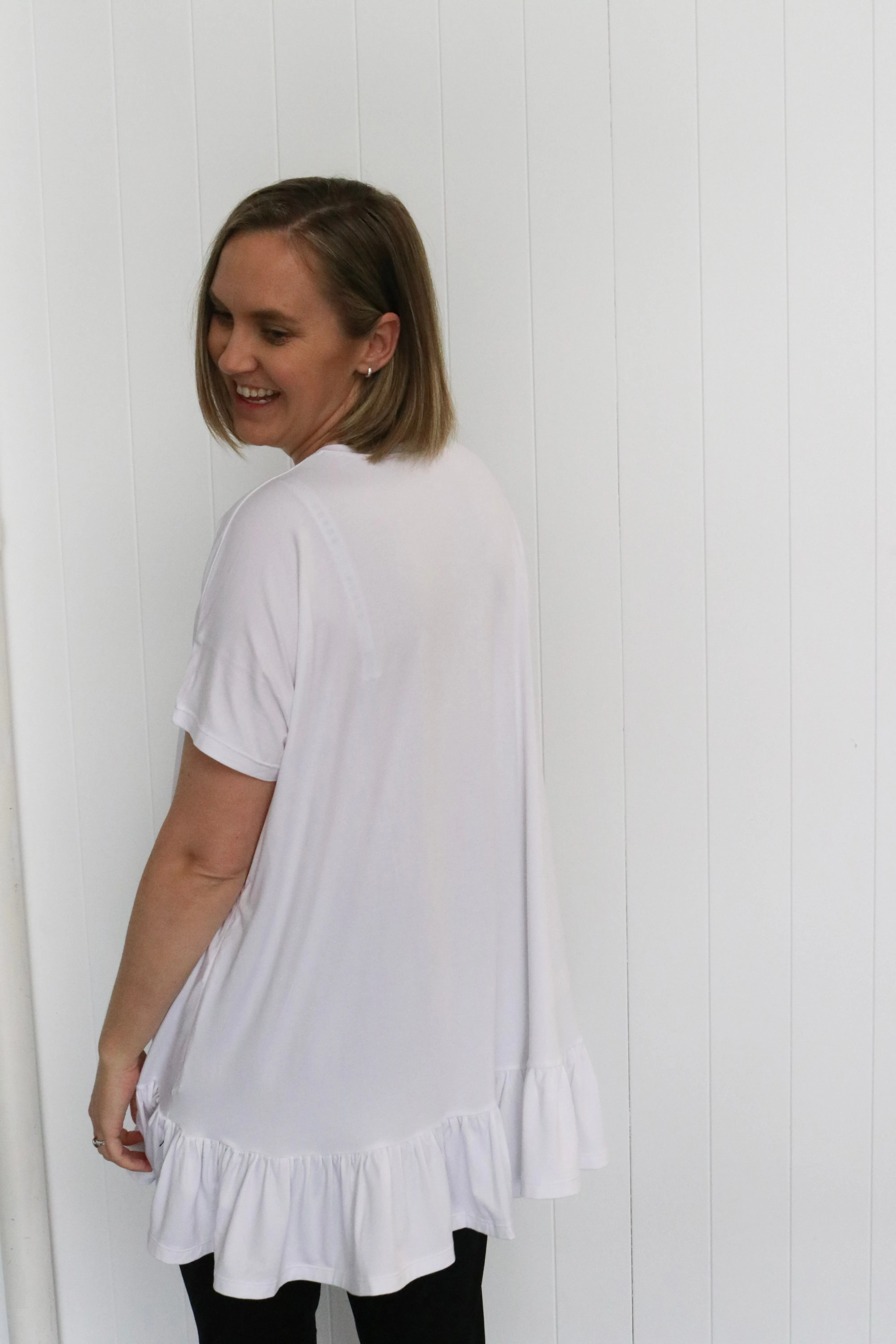 The Sofie Top - White