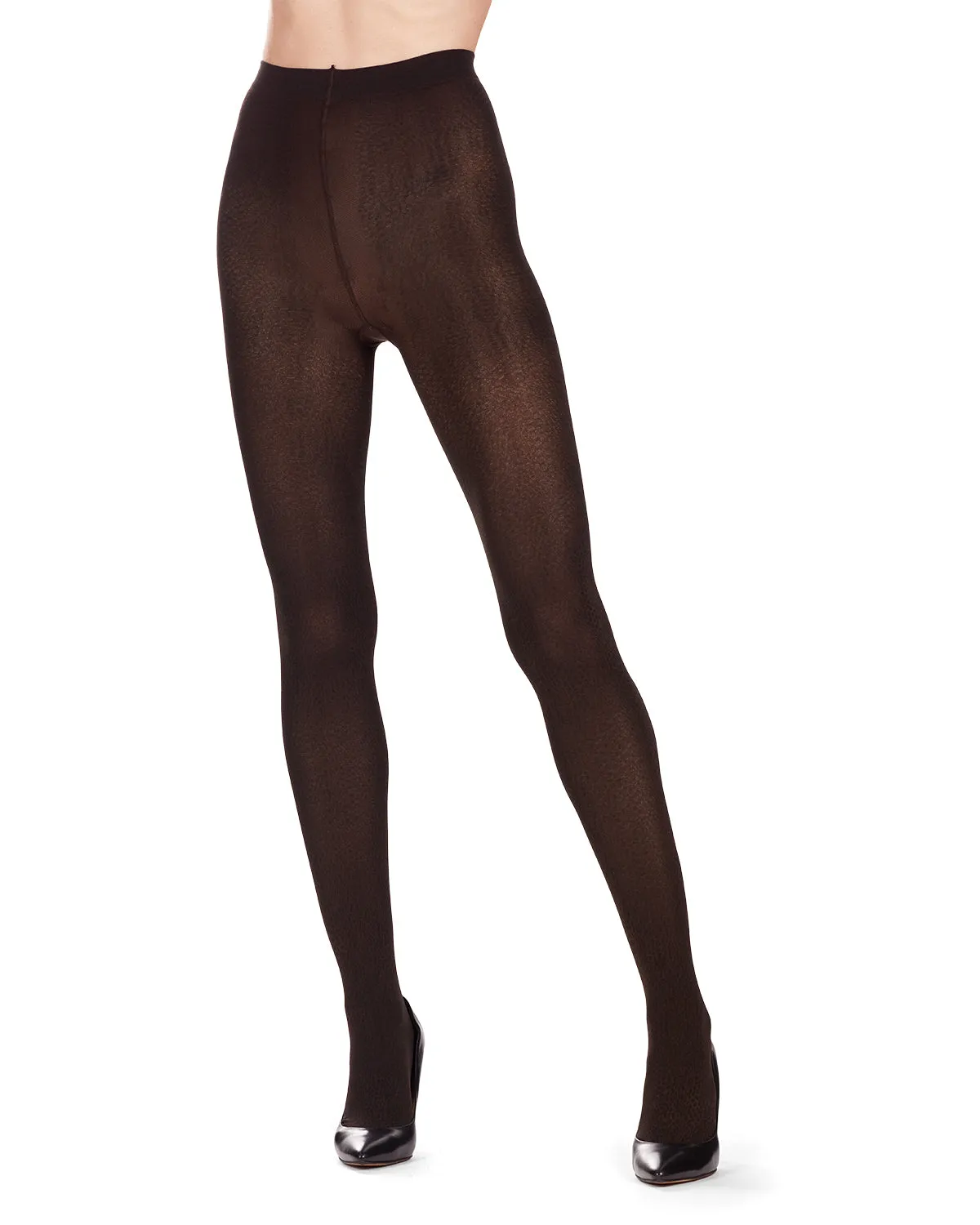 Upscale Snake Skin Opaque Tights