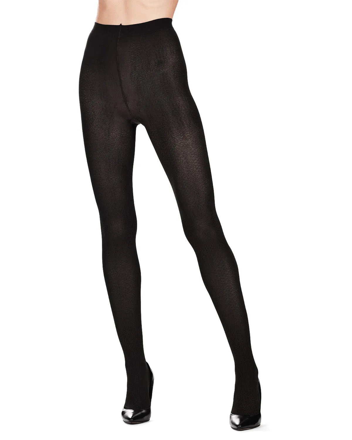 Upscale Snake Skin Opaque Tights