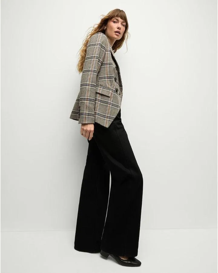 Veronica Beard Miller Multicolor Plaid Dickey Jacket