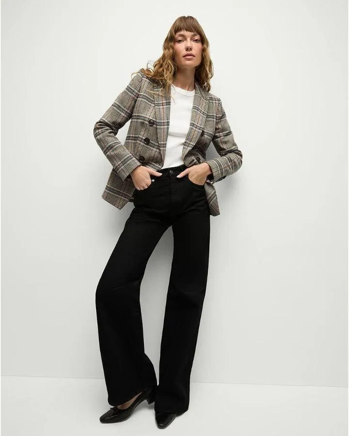 Veronica Beard Miller Multicolor Plaid Dickey Jacket