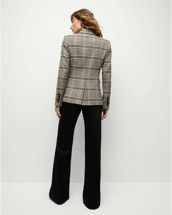 Veronica Beard Miller Multicolor Plaid Dickey Jacket