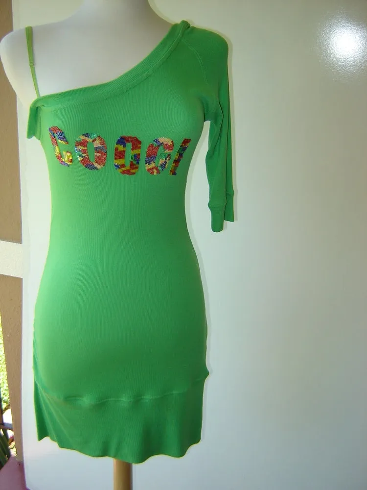 Vintage Coogie One Shoulder Dress