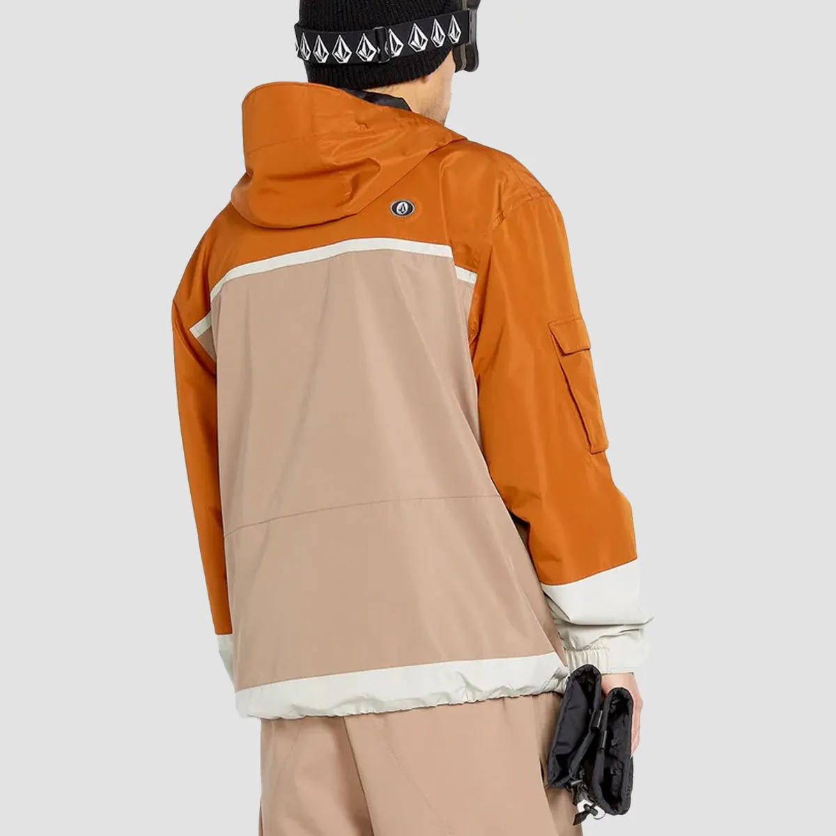 Volcom Nightbreaker 20K Snow Jacket Chestnut Brown