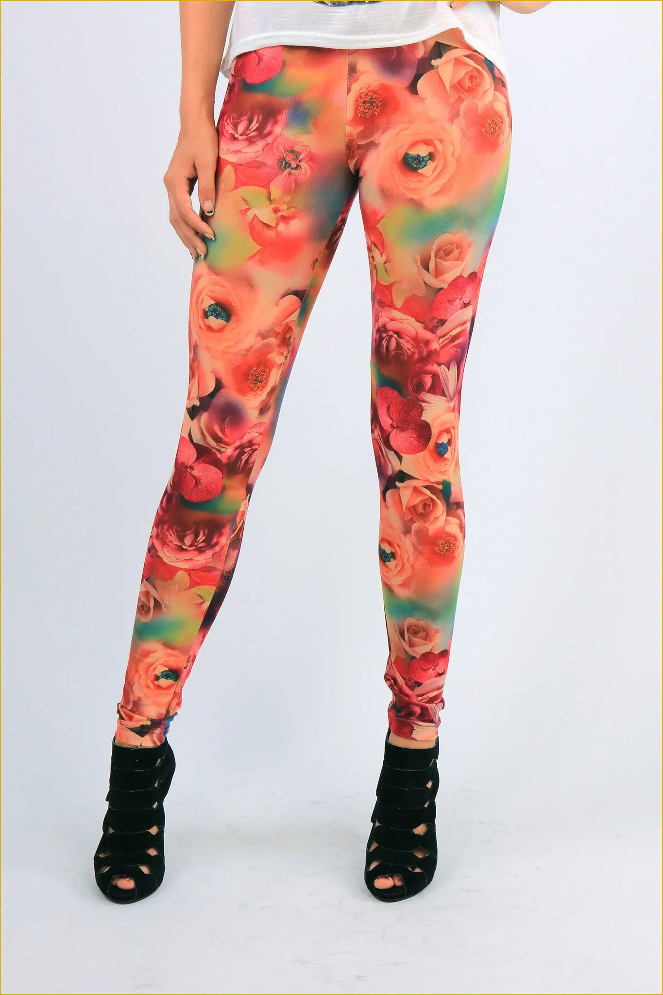 Wild Roses Leggings