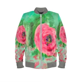 Women's Bomber Jacket Springtime in California