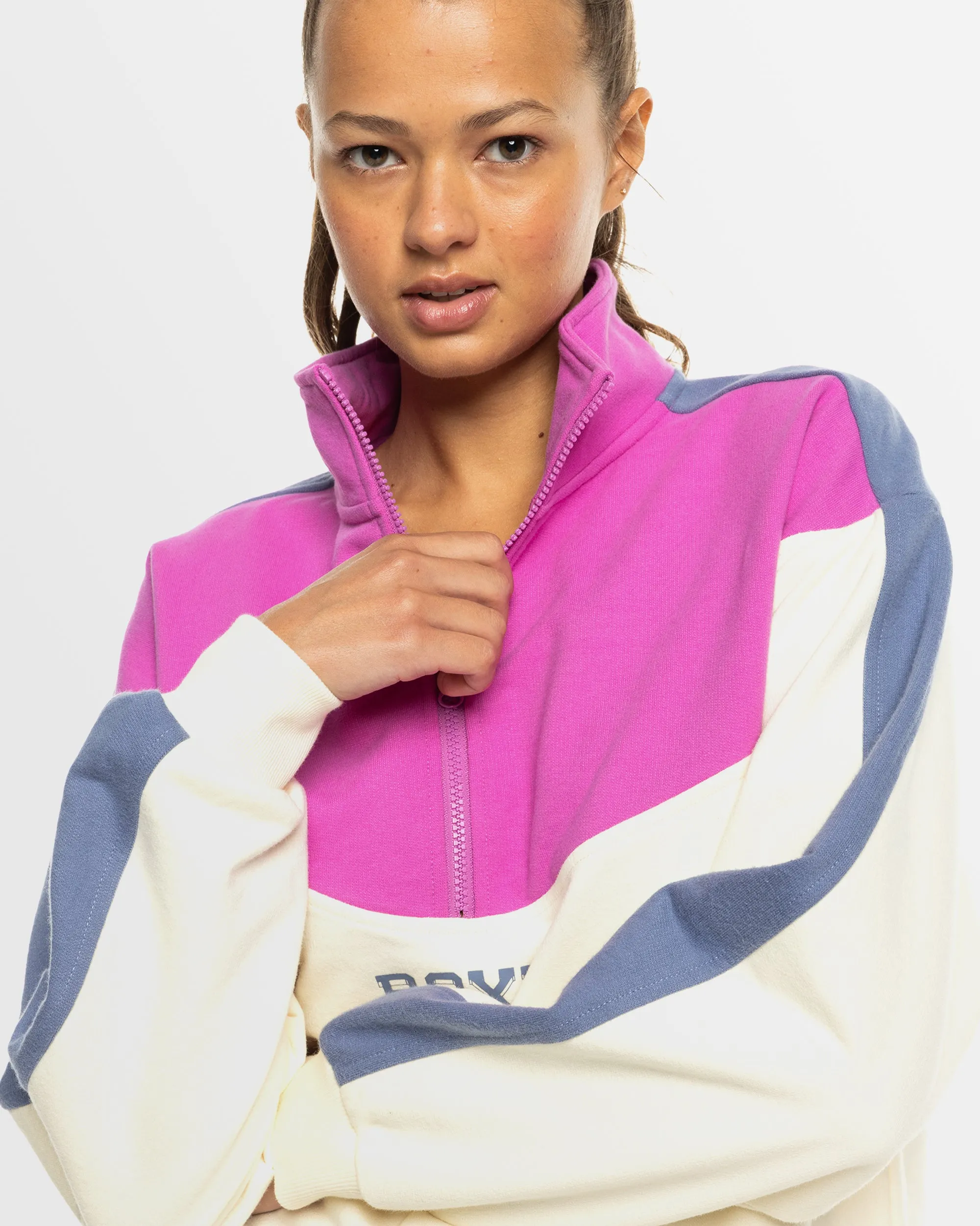 Womens Essential Energy Half-Zip Sweatshirt