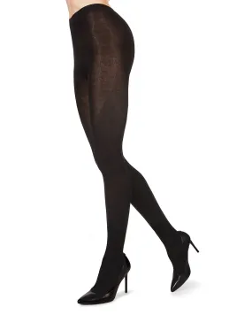 Women's Ultra-Soft Bamboo Blend Basic Flat Knit Tights